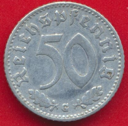 ALLEMAGNE - 50 Reichspfennig - 1942 G – Image 2