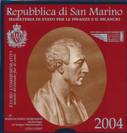 SAINT-MARIN - 2 EURO -  2004 – Image 2