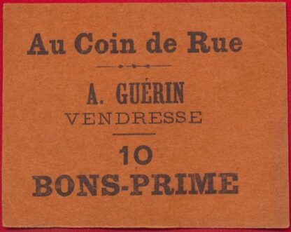 Vendresse - Lot Bons-prime - A Guérin – Image 8