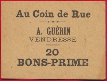 Vendresse - Lot Bons-prime - A Guérin – Image 10