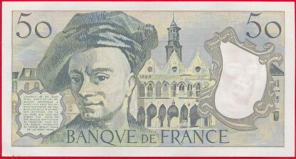 50 Francs - Quentin de la Tour - 1984 – Image 2