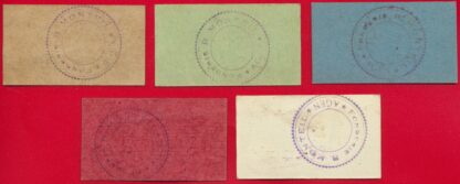 Agen - Lot de billets de Prisonniers - Fonderie B Monteil - Agen – Image 12