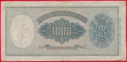 ITALIE - 1000 Lire - 1961 – Image 2