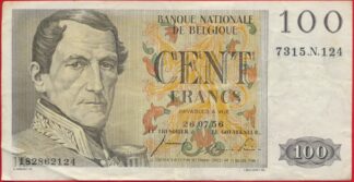 belgique-100-francs-26-07-56