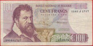 belgique-100-francs-29-4-1970-1737