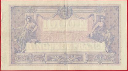 1000 Francs - Bleu et rose - 1926 – Image 2