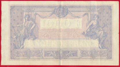 1000 Francs - Bleu et rose - 1925 – Image 2