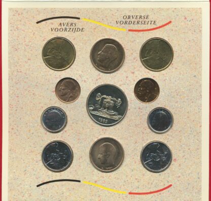 BELGIQUE - Coffret Fleurs de Coins - 1989 – Image 2