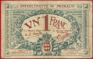 1-un-franc-principaute-monaco-1920