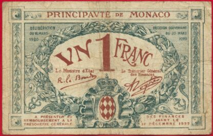 1-un-franc-principaute-monaco-1920