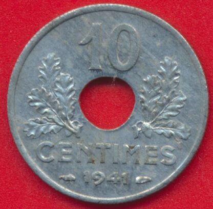 10 Centimes - 1941 – Image 2