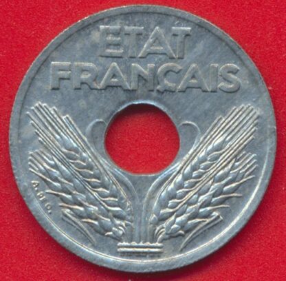 10-cenitimes-etat-francais-zinc-1941-vs