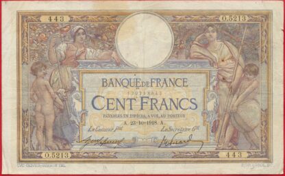 100-francs-merson-23-10-1918-3443