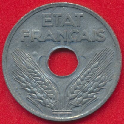 20-cenitimes-etat-francais-zinc-1942-vs