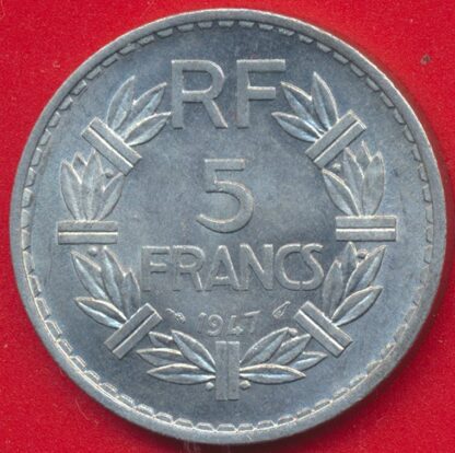 5 Francs - Lavrillier - 1947 – Image 2