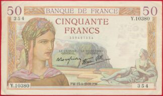 50-francs-ceres-15-6-1939-7354