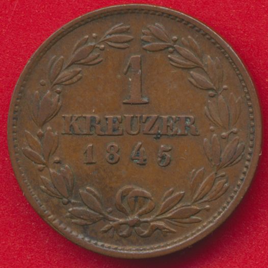 allemagne-baden-kreuzer-1845