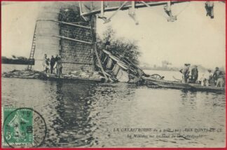 cpa-catastrophe-pont-ce-1907-ministre-lieu-catastrphe