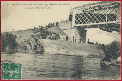 cpa-catastrophe-pont-ce-1907-tender-retire-loire