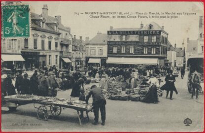 cpa-nogent-lke-rotrou-place-marche-legumes-choux-fleurs