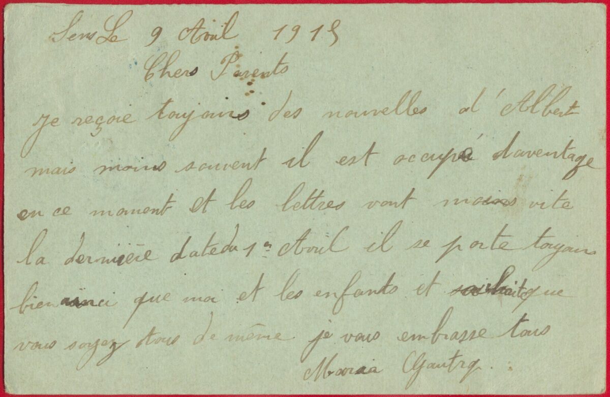 cpa-reservee-reponse-militaire-gloire-aux-alliees-saint-julien