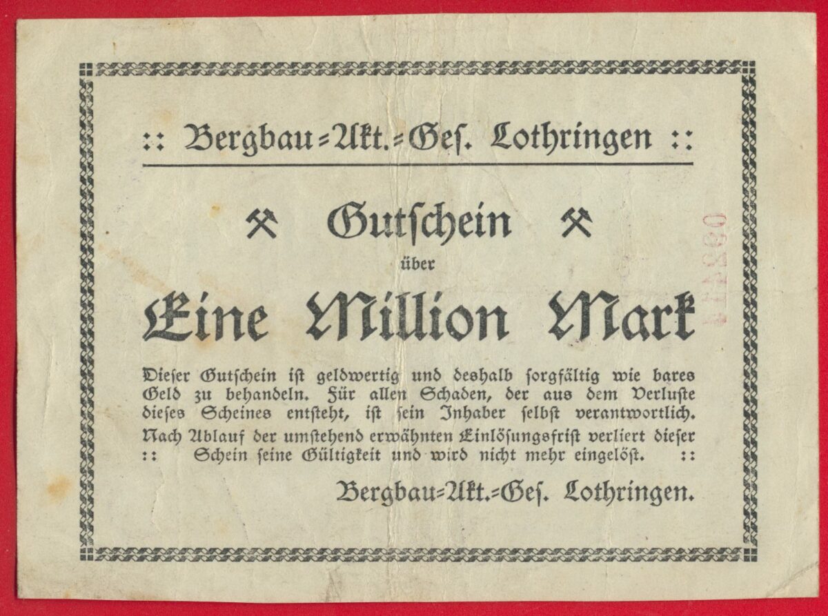 million-mark-bergbau-13-8-1923