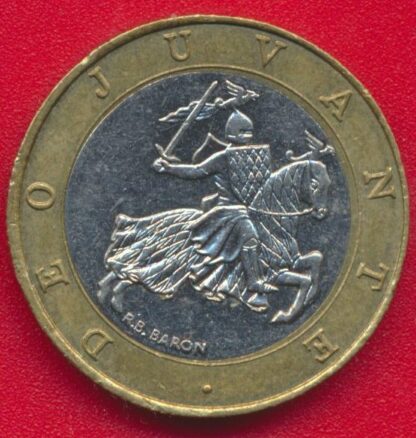 MONACO - 10 Francs 1992 – Image 2