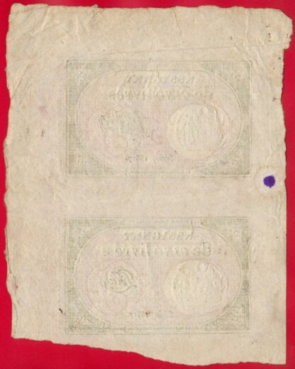 Paire d'Assignat de 5 Livres – Image 2