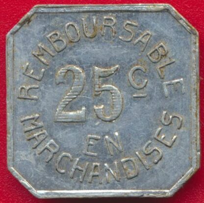 Pau - 25 Centimes - Coopérative Militaire – Image 2