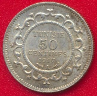 tunisie-50-centimes-1917-a-vs