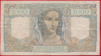1000  Francs - Minerve et Hercule - 1947 – Image 2