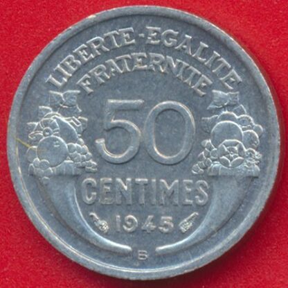 50 Centimes Morlon 1945 B – Image 2