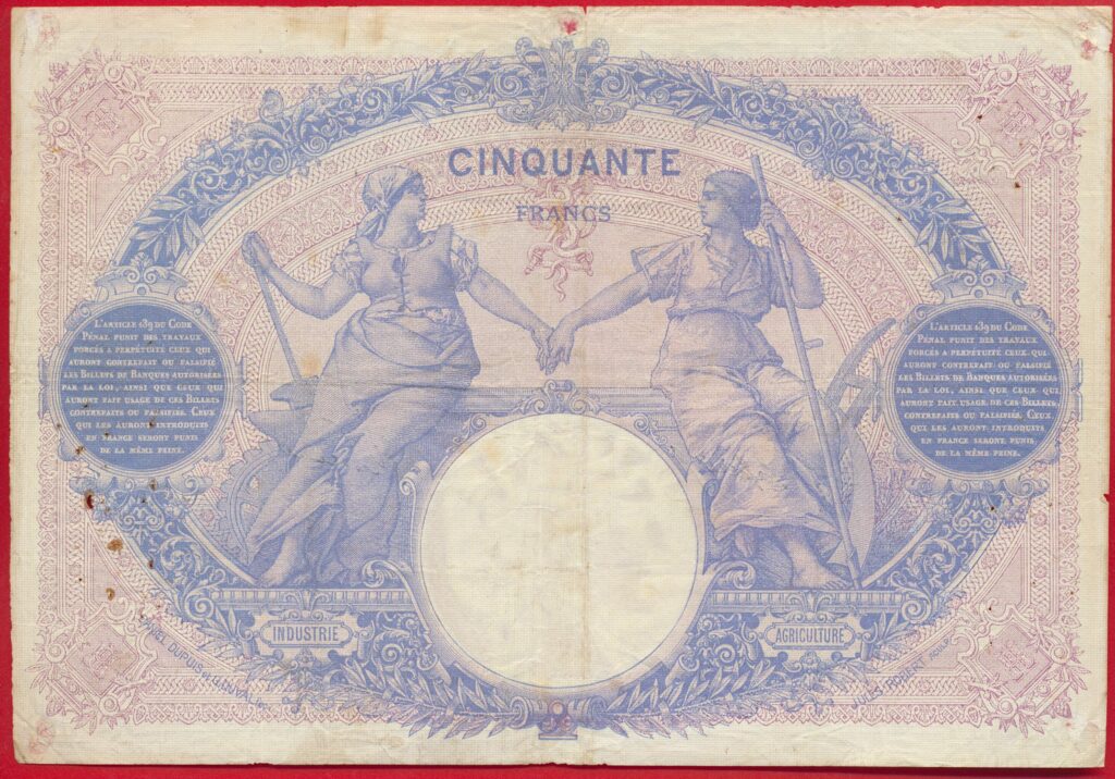 604491] France, 500 Francs, Bleu et Rose, 1940, 1940-01-18, VF