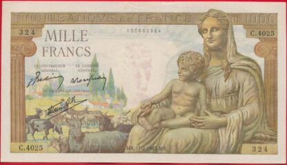 1000-francs-demeter-11-2-1943-2324