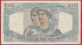 1000-francs-minerve-6-12-1945-2765