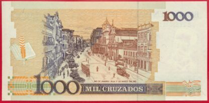 BRESIL - 1 Cruzado novo sur 1000 Cruzados – Image 2