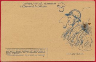 CPA  Correspondance des Armées de la République - Infanterie
