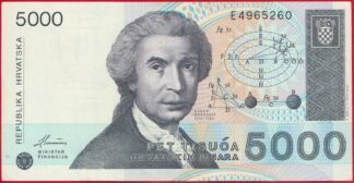 croatie-5000-dinara-5260