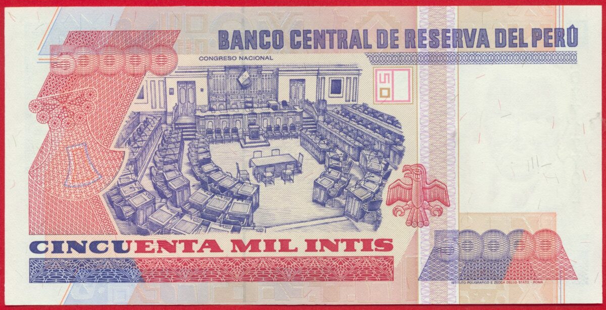 perou-50000-intis-28-6-1988-1770