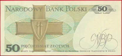 POLOGNE - 50 Zlotych - 1988 – Image 2