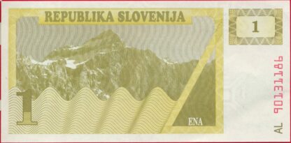 SLOVENIE - 1 (Tolar) (19)90 – Image 2