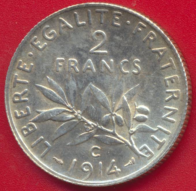 2-francs-semeuse-1914-c-castelsarrasin
