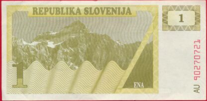SLOVENIE - 1 (Tolar) (19)90 – Image 2