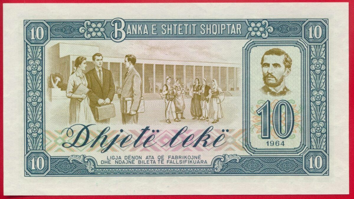 albanie-10-leke-1964-1323