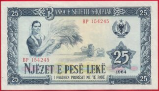 albanie-25-leke-1964-4245