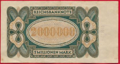 ALLEMAGNE - 2000000 Mark 1923 – Image 2
