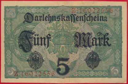 ALLEMAGNE - 5 Mark - 1917 – Image 2