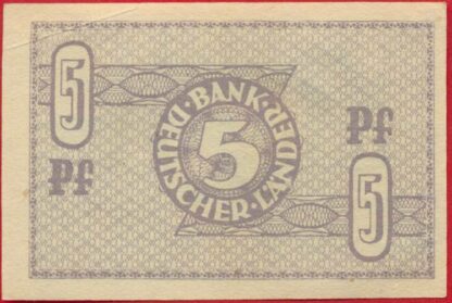 ALLEMAGNE - 5 Pfennig – Image 2