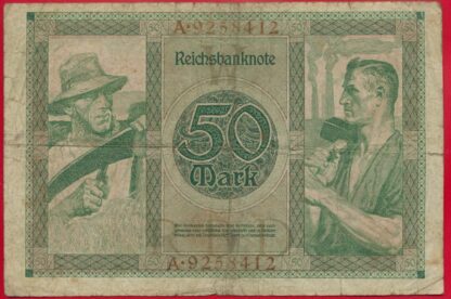 ALLEMAGNE - 50 Mark 1920 – Image 2