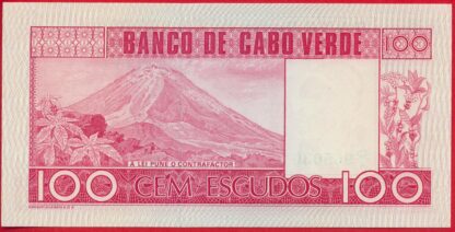 CAP VERT - 100 Escudos 1977 – Image 2